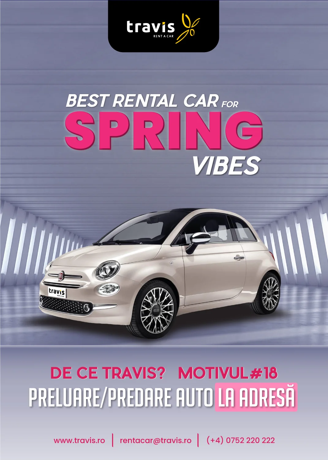 Travis Rent a Car — Campanie Vizuală
